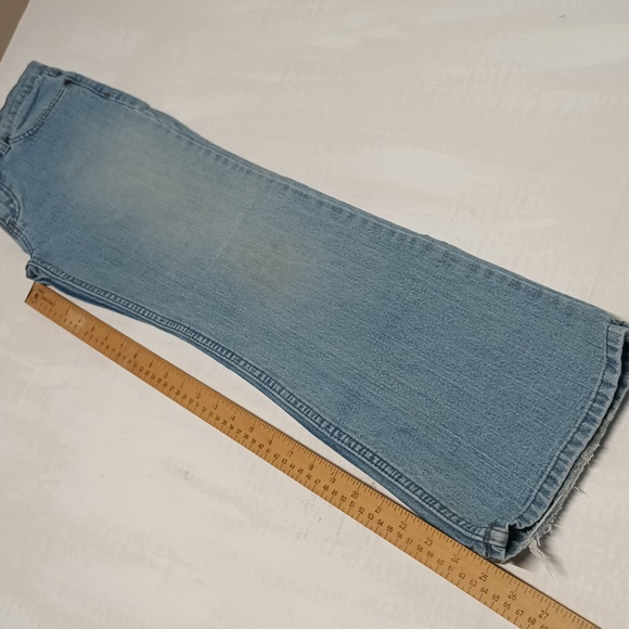 VTG Faded glory| girls bootcut light wash denim jeans Sz 12 - Picture 12 of 14